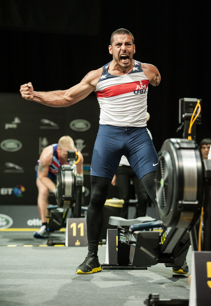 Rowing Competition at Invictus Games 2014