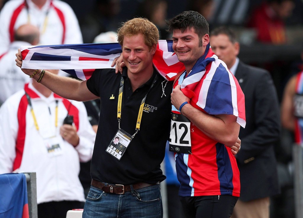 Prince Harry at 2014 Invictus Games