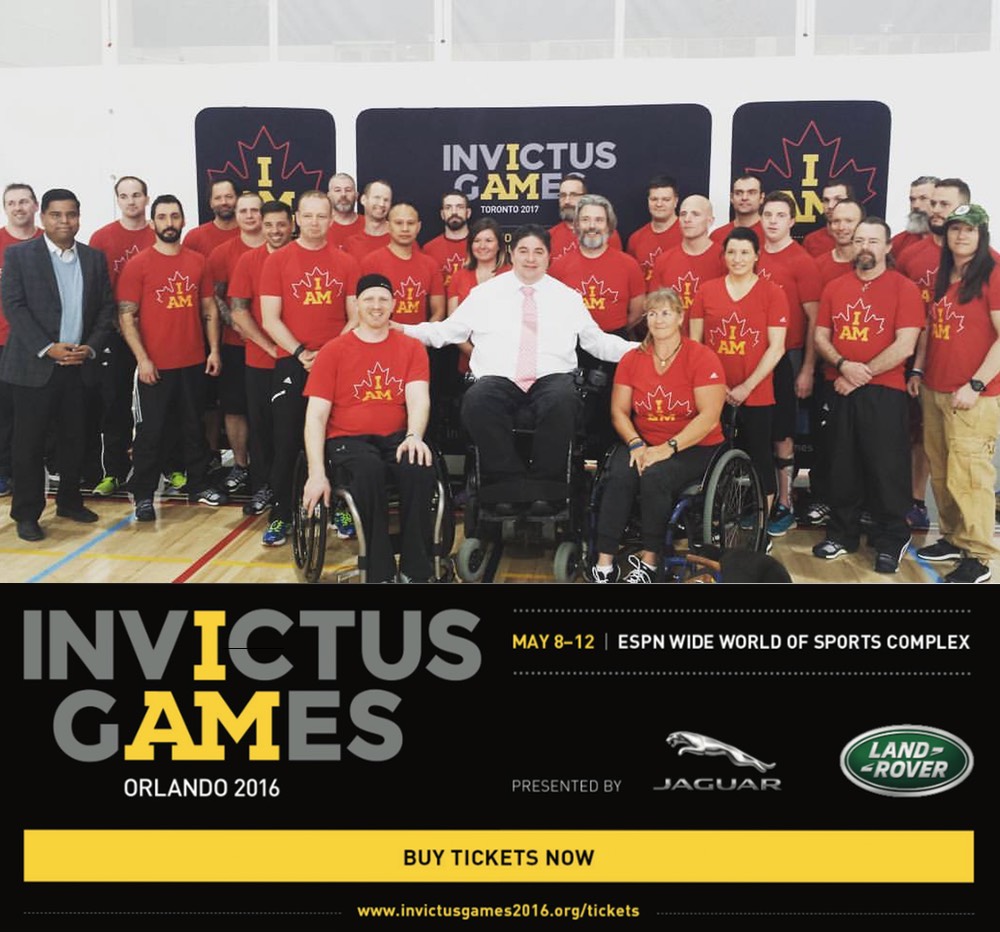 Canada Team for Invictus Games 2016 copy 2