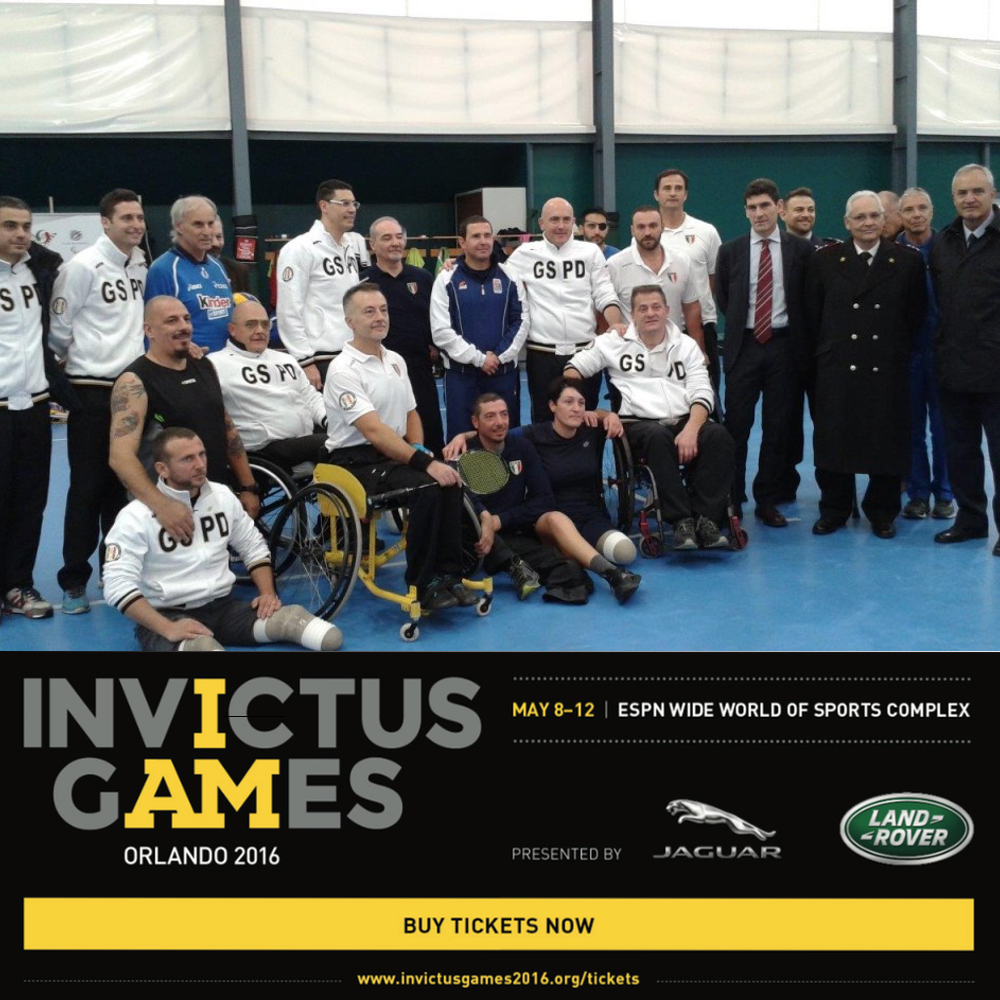 Italian Team at Invictus Games 2016