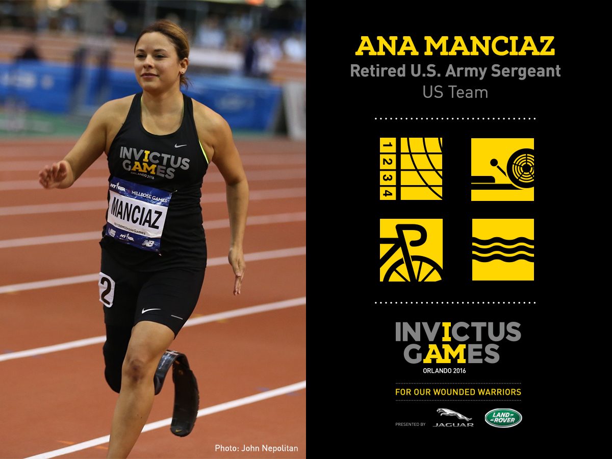 Picture of Ana Manciaz for Invictus Games 2016
