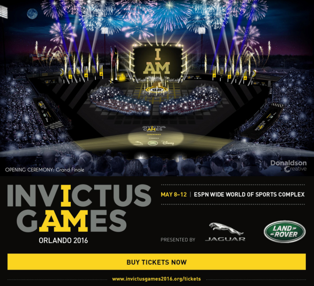 Invictus Games Orlando 2016 Announce Dazzling Opening Ceremony Program