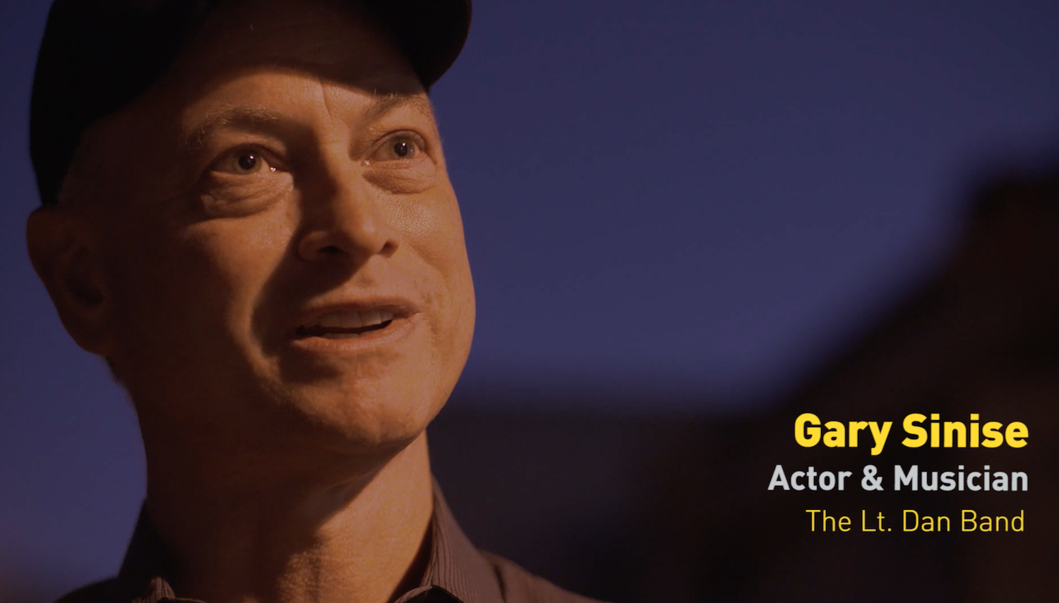 Video – Gary Sinise Salutes Invictus Games 2016 Competitors - Invictus